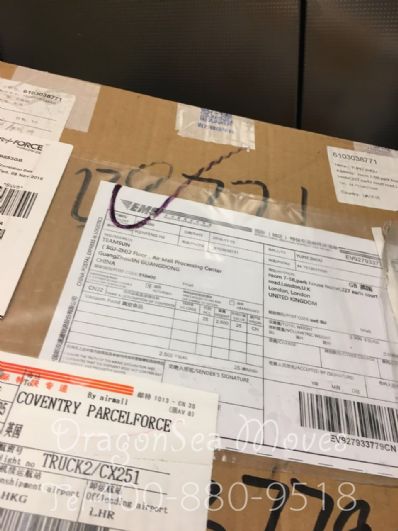 从成都市托运到英国