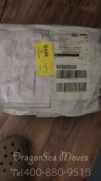 从沈阳市托运到美国