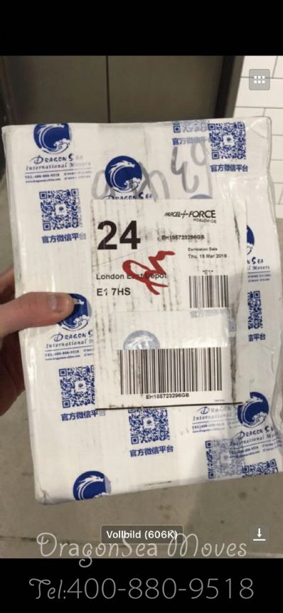 从西安市托运到英国